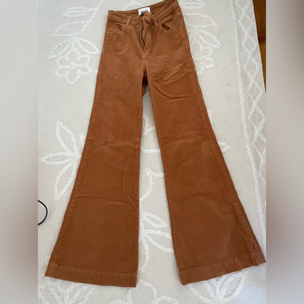 Corduroy flare pants! The best pants ever they just don’t fit me anymore!